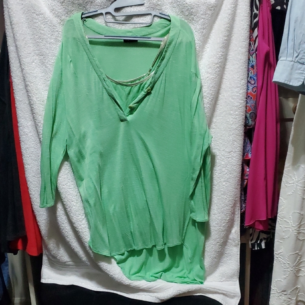 Green Women's Top & Cami